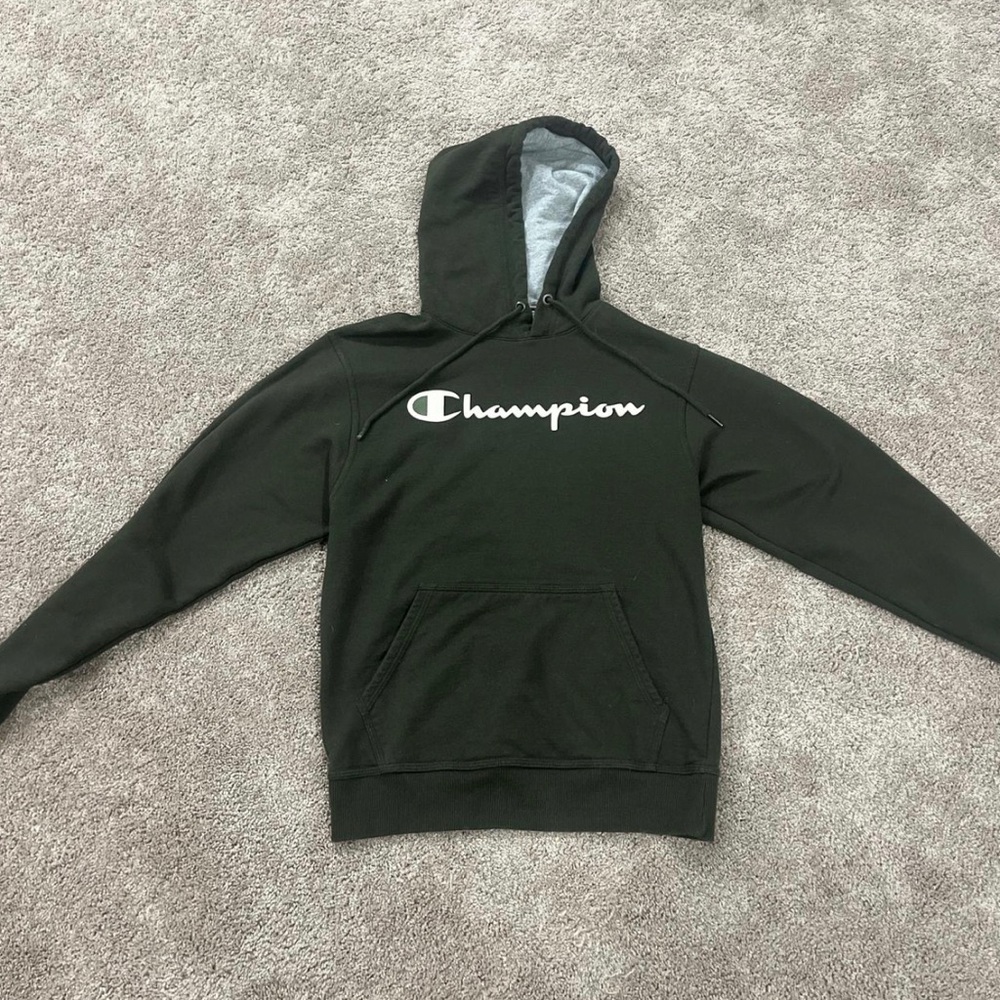 Champion Dark Green Hoodie